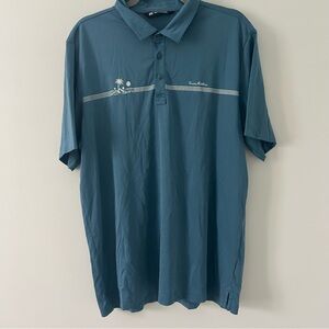 Travis Mathew Gold Polo sz XL